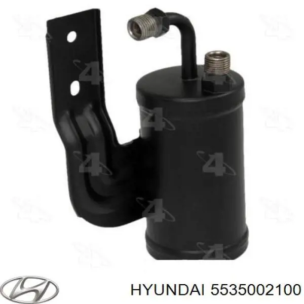 Пружина задняя Hyundai/Kia 5535002100