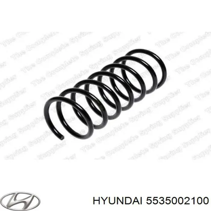 5535002100 Hyundai/Kia пружина задняя