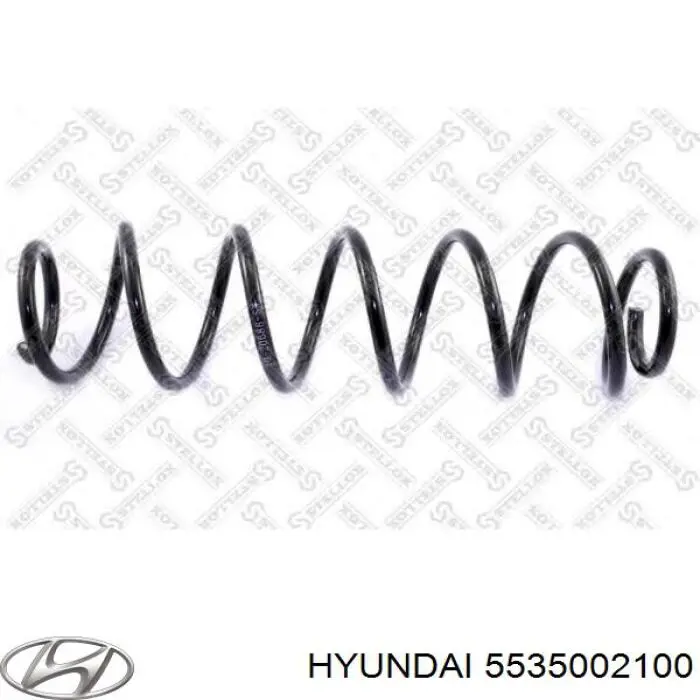 Пружина амортизатора Hyundai/Kia 5535002100 цена, от 27.14 USD