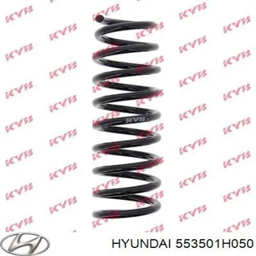 553501H050 Hyundai/Kia пружина задняя