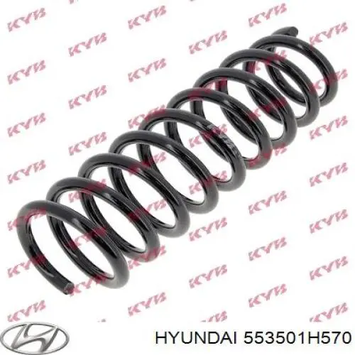 Пружина амортизатора Hyundai/Kia 553501H570 цена, от 30.79 USD