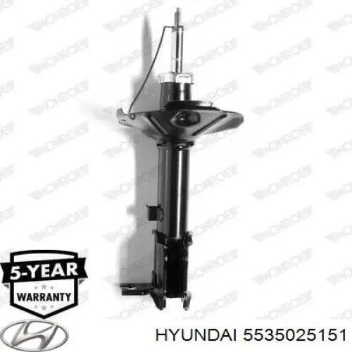Стойка задняя, левая Hyundai/Kia 5535025151 цена, от 35.14 USD