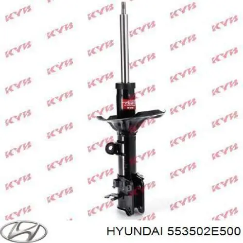 Стойка задняя, левая Hyundai/Kia 553502E500 цена, от 25.85 USD
