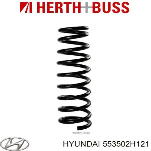 Задняя пружина 553502H121 Hyundai/Kia