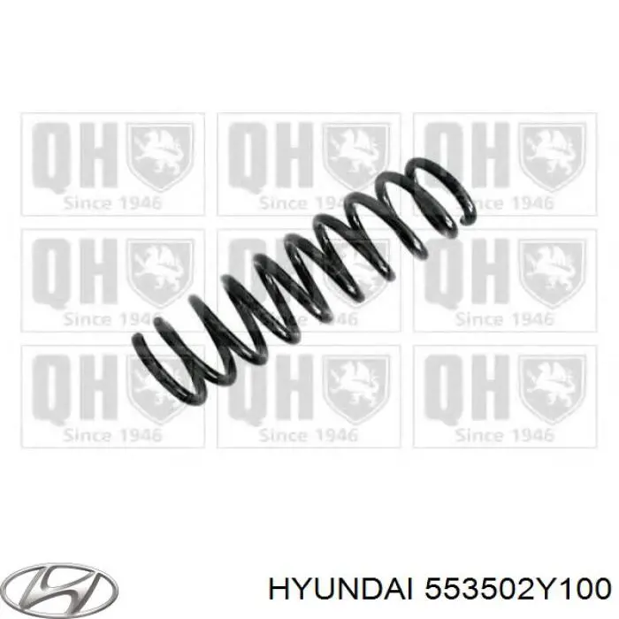 Пружина амортизатора Hyundai/Kia 553502Y100 цена, от 15.20 USD