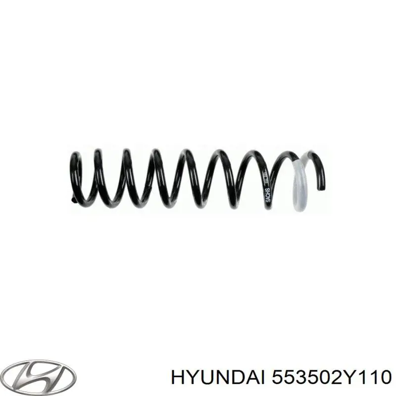 Купить 553502Y110 Hyundai/Kia Пружина подвески