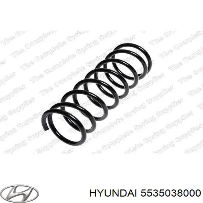 5535038000 Hyundai/Kia пружина задняя