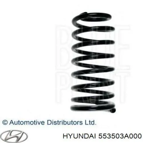 Muelle de suspensión eje trasero 553503A000 Hyundai/Kia