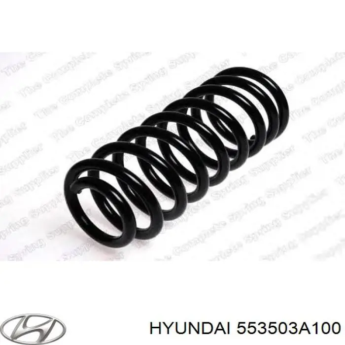 Muelle de suspensión eje trasero 553503A100 Hyundai/Kia