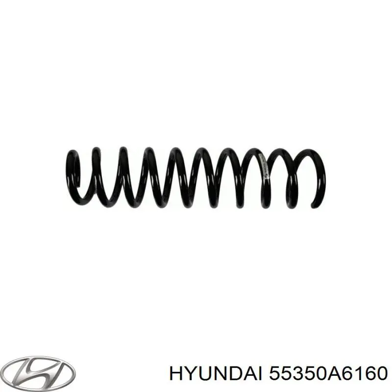 55350A6160 Hyundai/Kia пружина задняя