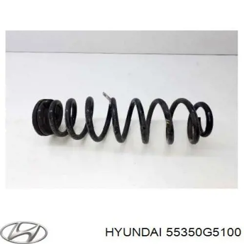 55350G5100 Hyundai/Kia Пружина подвески задняя