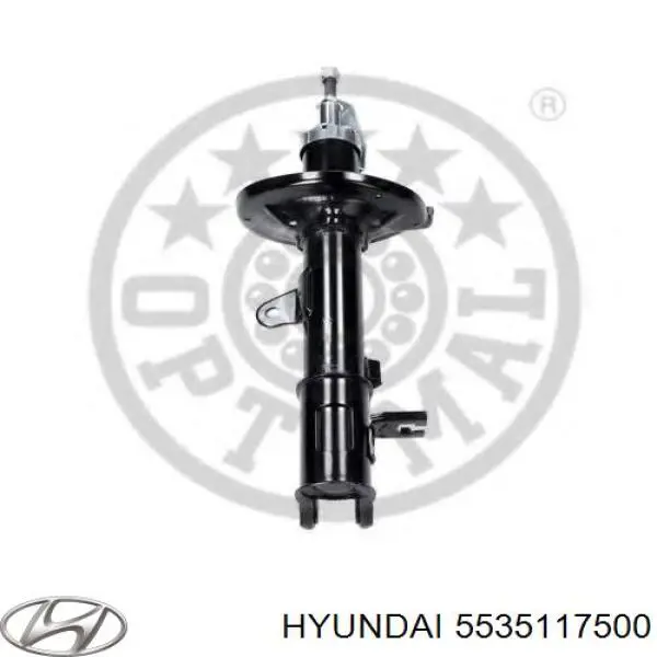 Стойка задняя, левая Hyundai/Kia 5535117500 цена, от 55.43 USD
