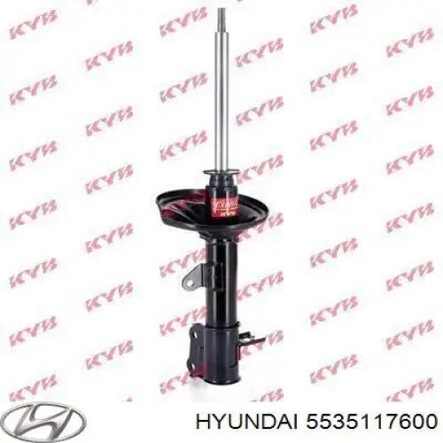 Задний левый амортизатор Hyundai/Kia 5535117600