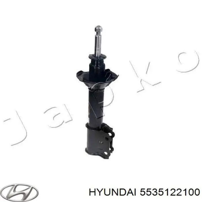 Амортизатор задний левый Hyundai/Kia 5535122100