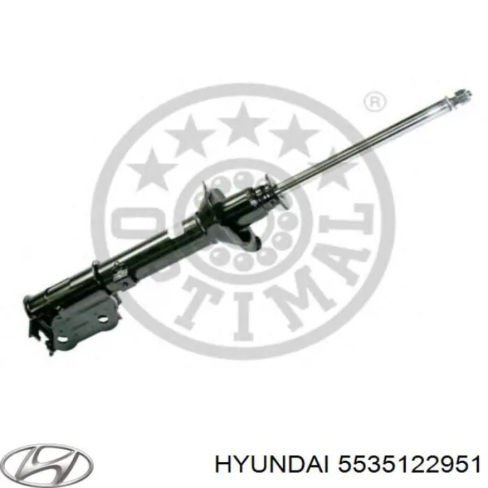 Стойка задняя, левая Hyundai/Kia 5535122951 цена, от 36.61 USD