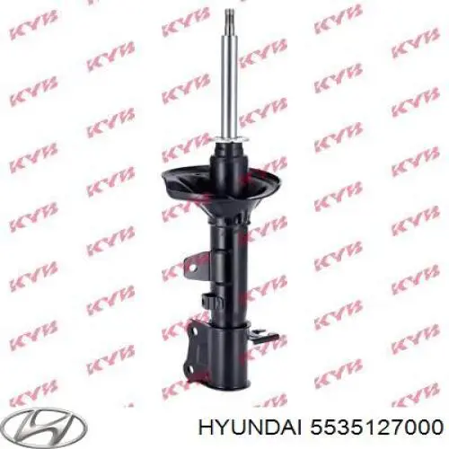 Стойка задняя, левая Hyundai/Kia 5535127000 цена, от 37.54 USD