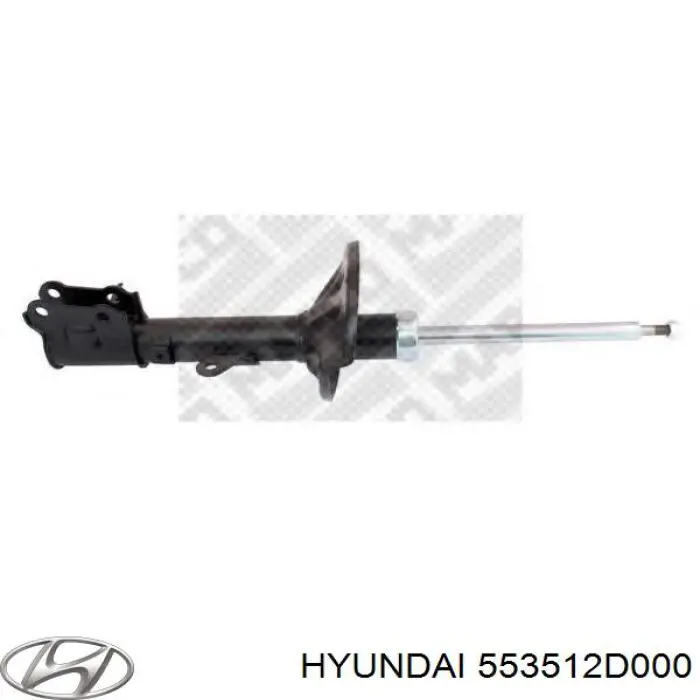 Стойка задняя, левая Hyundai/Kia 553512D000 цена, от 46.89 USD