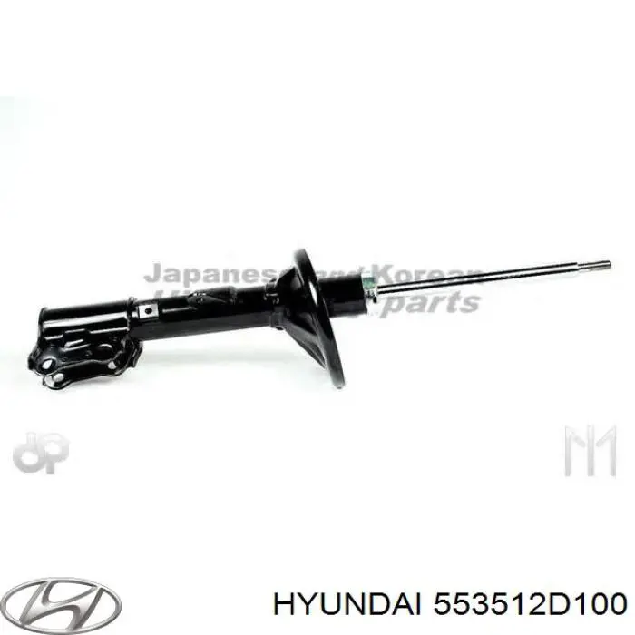 Амортизатор задний левый Hyundai/Kia 553512D100