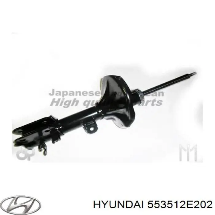553512E202 Hyundai/Kia amortecedor traseiro esquerdo