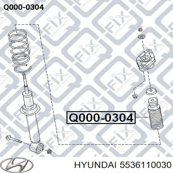  5536110030 Hyundai/Kia