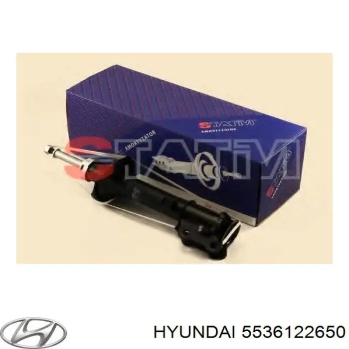 Амортизатор задний, правый Hyundai/Kia 5536122650 цена, от 9.11 USD