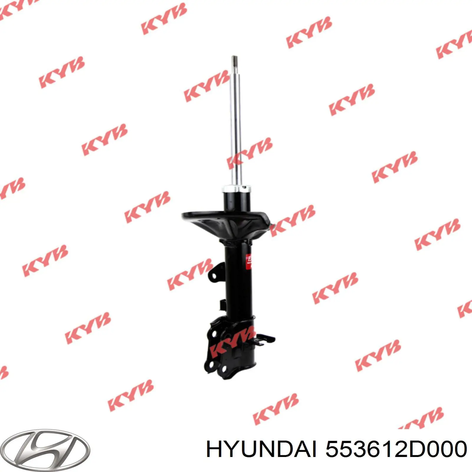 Купить 553612D000 Hyundai/Kia Амортизатор задний правый