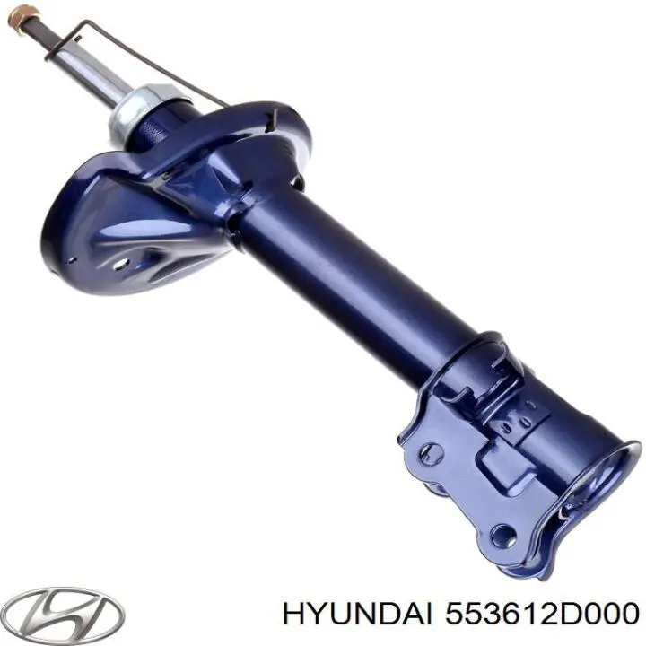 Amortiguador trasero derecho 553612D000 Hyundai/Kia