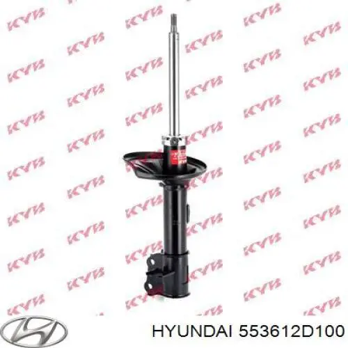Амортизатор задний, правый Hyundai/Kia 553612D100 цена, от 44.73 USD