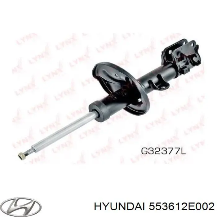 Амортизатор задний, правый Hyundai/Kia 553612E002 цена, от 93.30 USD
