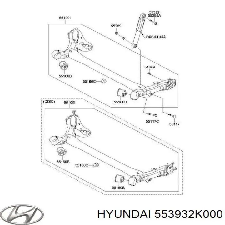 553932K000 Hyundai/Kia