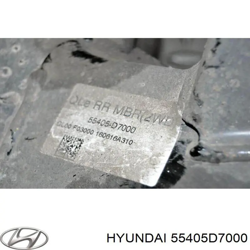 Подрамник задний 55405D7000 Hyundai/Kia