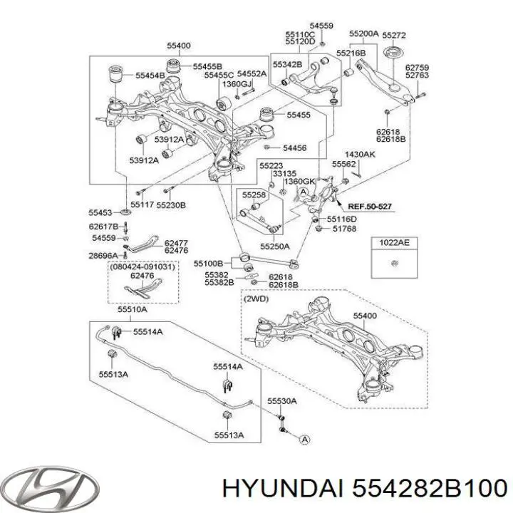 Сайлентблок заднего подрамника Lemforder 4548201 цена, от 20.46 USD