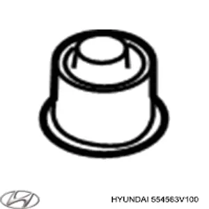 Bloco silencioso de viga traseira (de plataforma veicular) para Hyundai Sonata (YF)