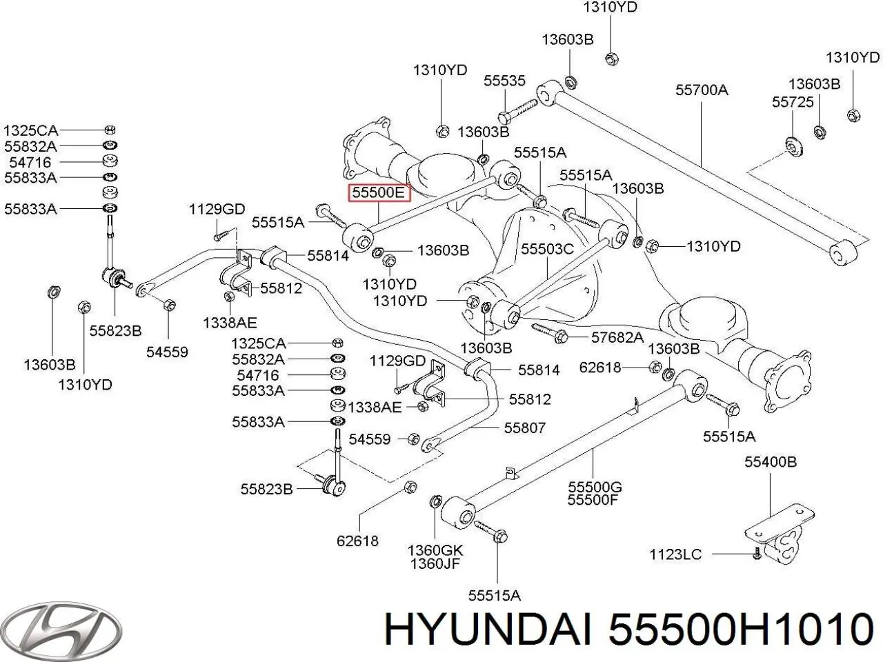  55500H1010 Hyundai/Kia