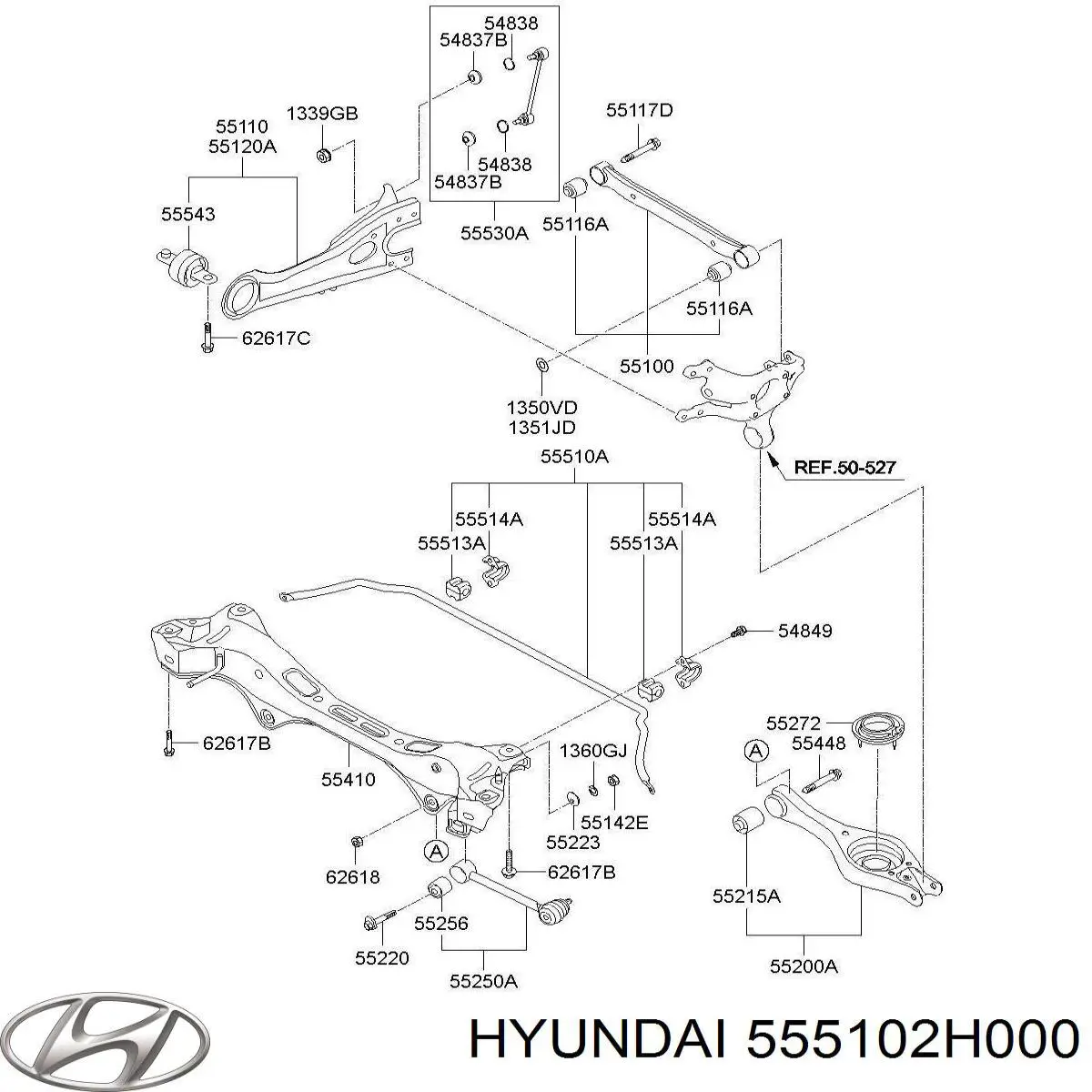 555102H000 Hyundai/Kia