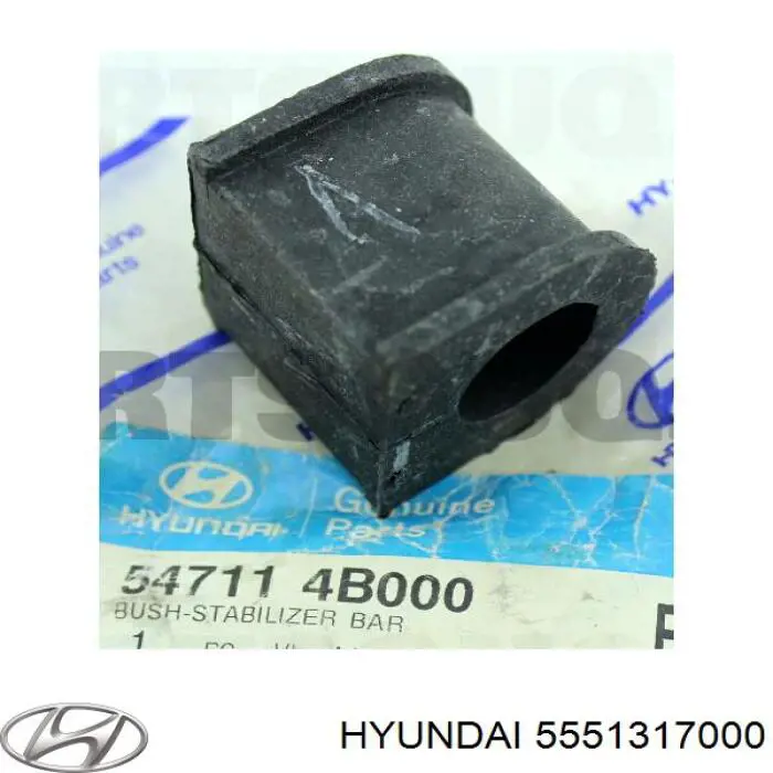 Резинка заднего стабилизатора Hyundai/Kia 5551317000 цена, от 5.64 USD