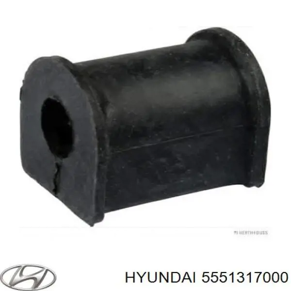 Купить 5551317000 Hyundai/Kia Втулка заднего стабилизатора