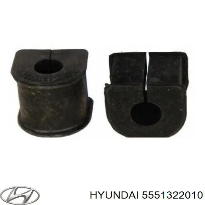 Резинка заднего стабилизатора Hyundai/Kia 5551322010 цена, от 1.21 USD