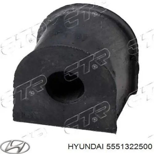 Резинка заднего стабилизатора Hyundai/Kia 5551322500 цена, от 1.10 USD