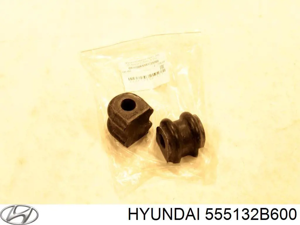 Купить 555132B600 Hyundai/Kia Втулки переднего стабилизатора