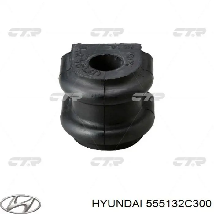 Резинка заднего стабилизатора Hyundai/Kia 555132C300 цена, от 6.85 USD