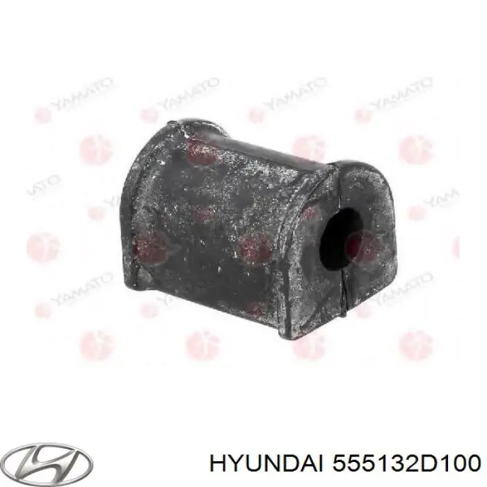 Резинка заднего стабилизатора Hyundai/Kia 555132D100 цена, от 5.11 USD
