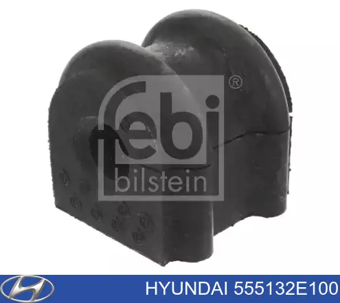 Резинка заднего стабилизатора Hyundai/Kia 555132E100 цена, от 7.20 USD