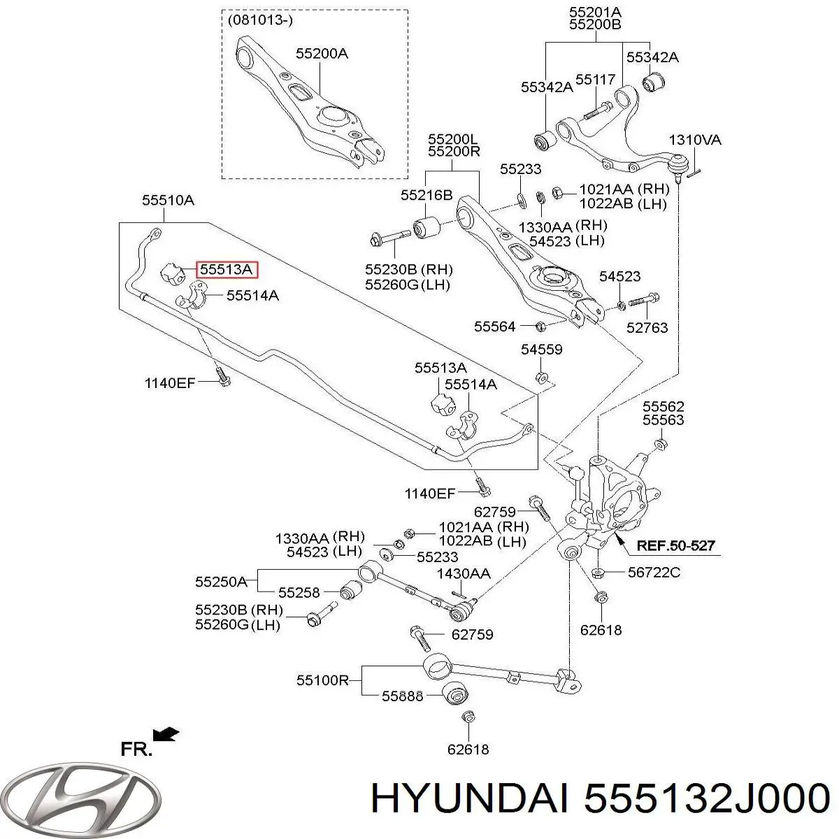  555132J000 Hyundai/Kia