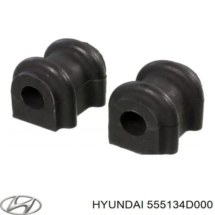 555134D000 Hyundai/Kia втулка стабилизатора заднего
