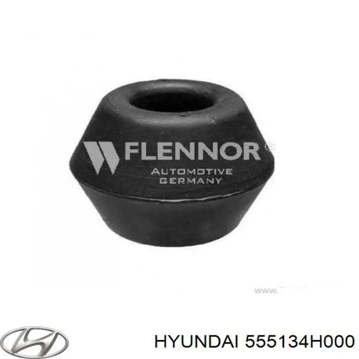 Резинка заднего стабилизатора Hyundai/Kia 555134H000 цена, от 1.62 USD