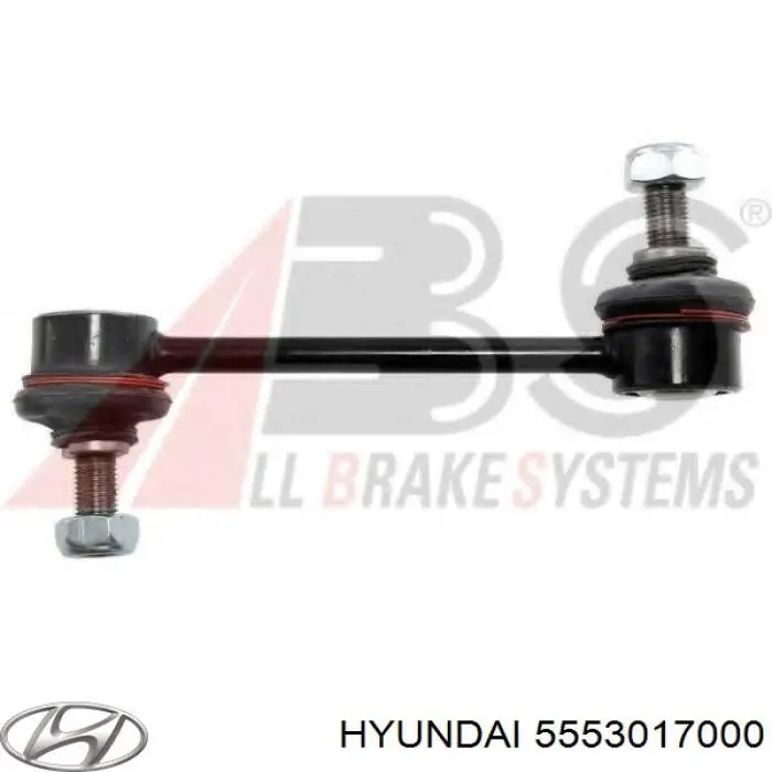 Montante de estabilizador traseiro Hyundai/Kia 5553017000 preço, a partir de 15,63 USD