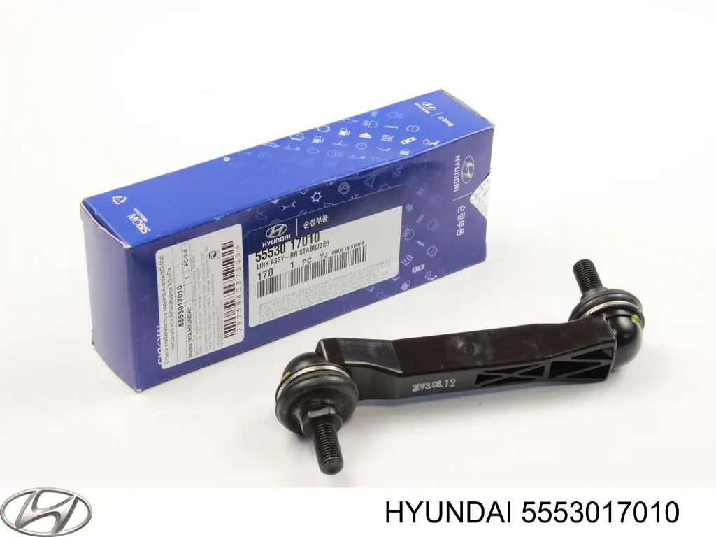 Montante de estabilizador traseiro Hyundai/Kia 5553017010