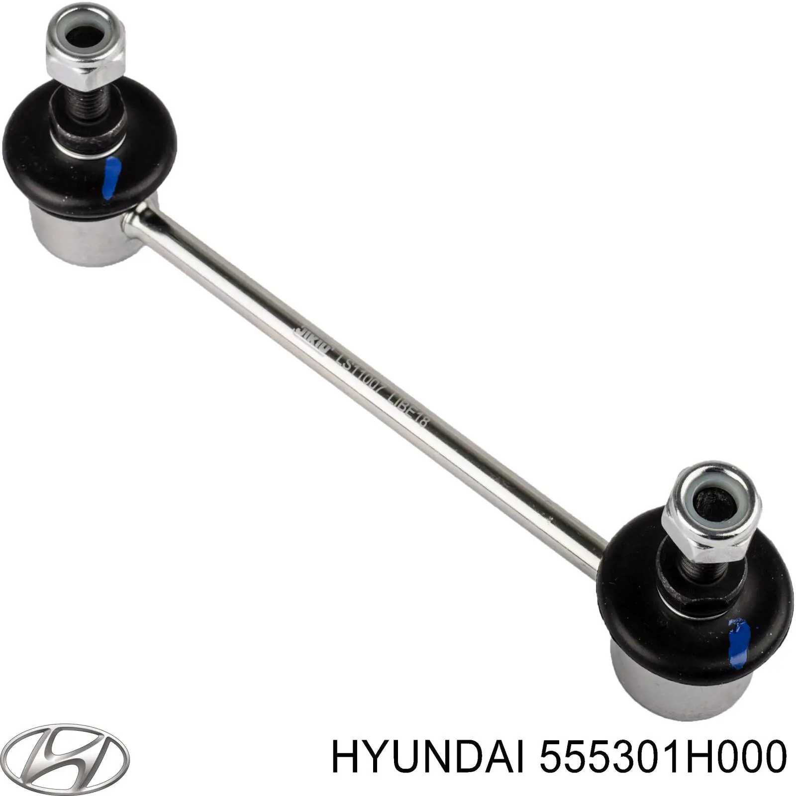 Стойка стабилизатора, заднего Hyundai/Kia 555301H000