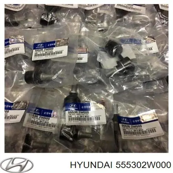 555302W000 Hyundai/Kia montante esquerdo de estabilizador traseiro